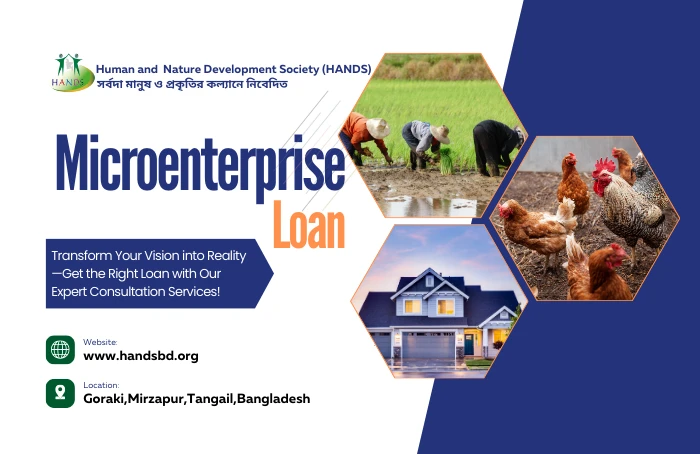 Micro Enterprise Loan Service by hands
